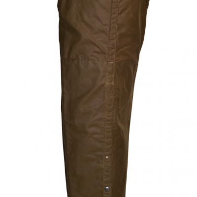 Gambali antispina totalmente impermeabili, produzione artigianale in tessuto canvas antispina trattato con grasso per barbour