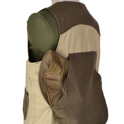Gilet Sfoderato in canvas antispina e antistrappo