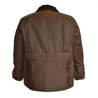 Giacca canvas  antispina totalmente antistrappo, foderata con leggero panno di lana.
