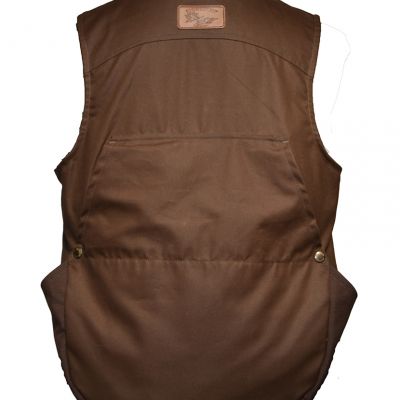 Gilet leggero alta visibilità, confezionato in cotone canvas antispina e antistrappo