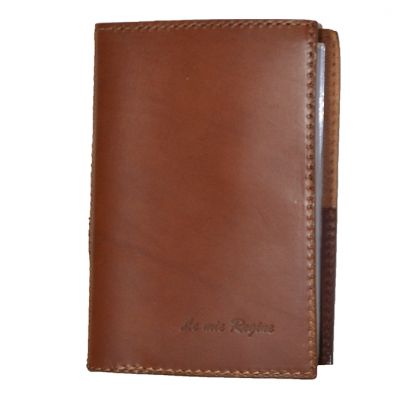 Agenda di prelievo con custodia in pelle