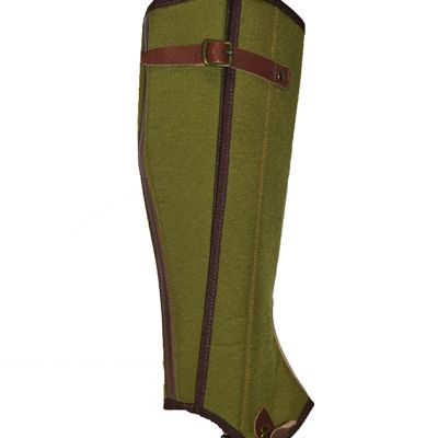 Ghette artigianali, cordura impermeabile con rinforzi in pelle