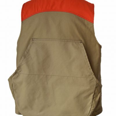 Gilet leggero alta visibilità, confezionato in cotone canvas antispina e antistrappo