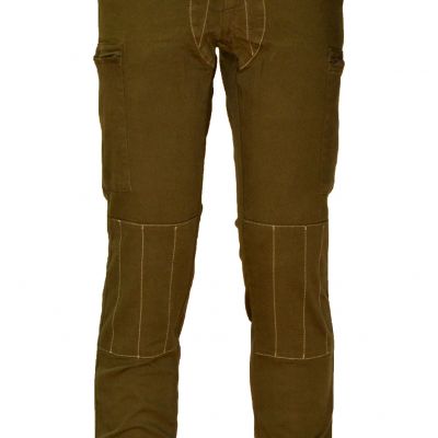 Pantalone driver cotone canvas elasticizzato con rinforzi antispina
