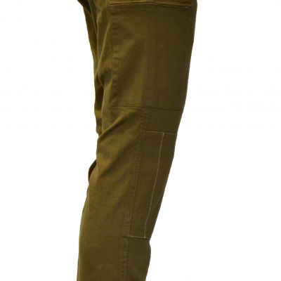 Pantalone driver cotone canvas elasticizzato con rinforzi antispina