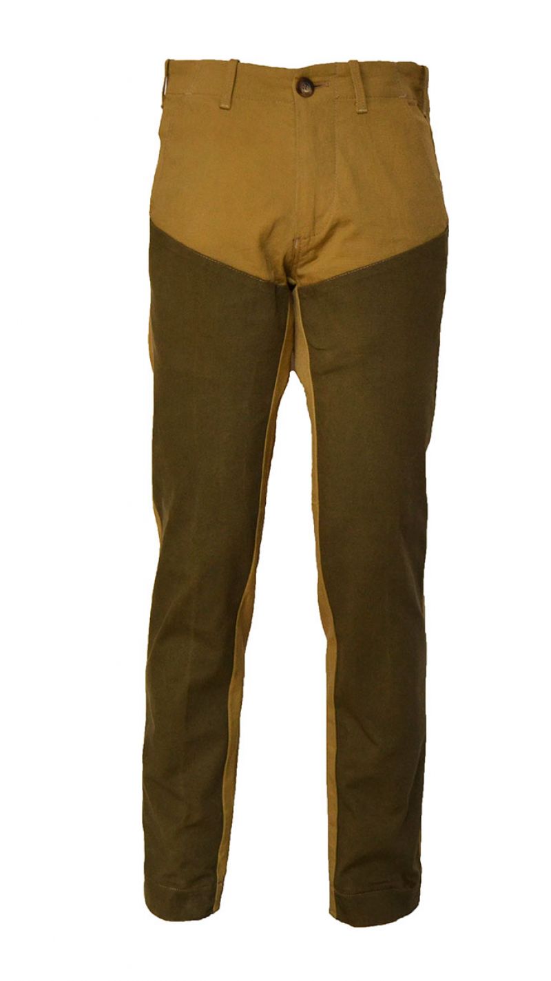 Pantaloni confort antispina 100% cotone canvas