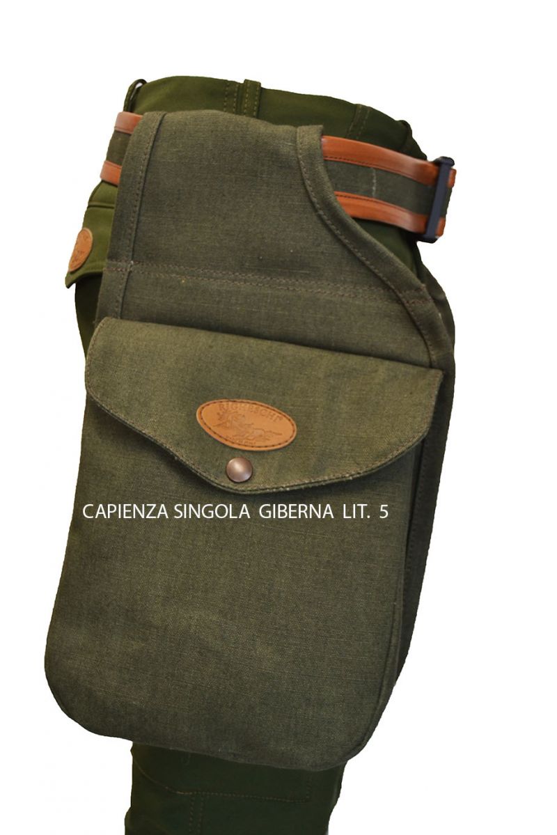 Cintura con giberne portatutto