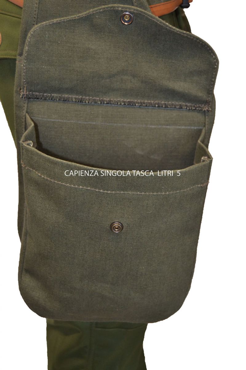 Cintura con giberne portatutto