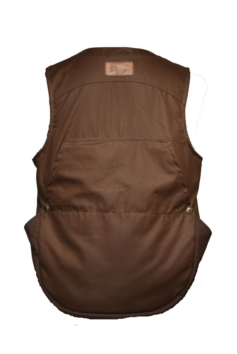 Gilet leggero alta visibilità, confezionato in cotone canvas antispina e antistrappo