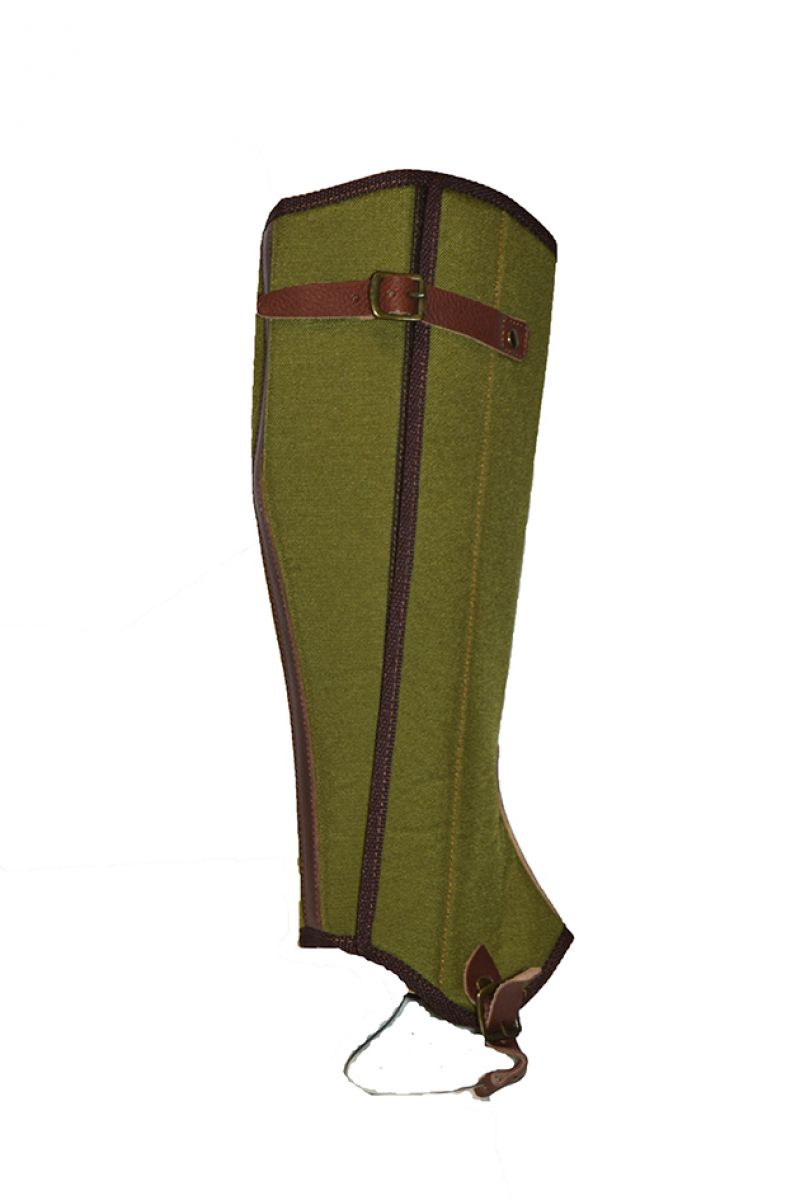 Ghette artigianali, cordura impermeabile con rinforzi in pelle
