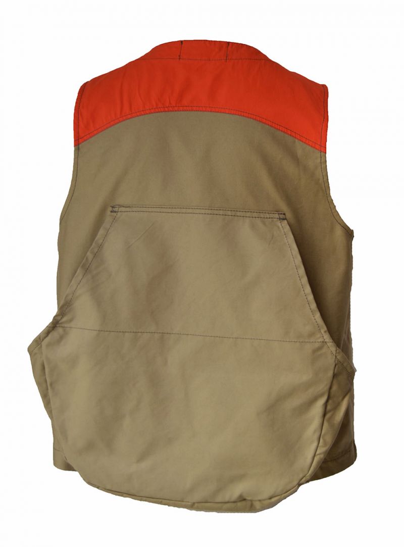 Gilet leggero alta visibilità, confezionato in cotone canvas antispina e antistrappo