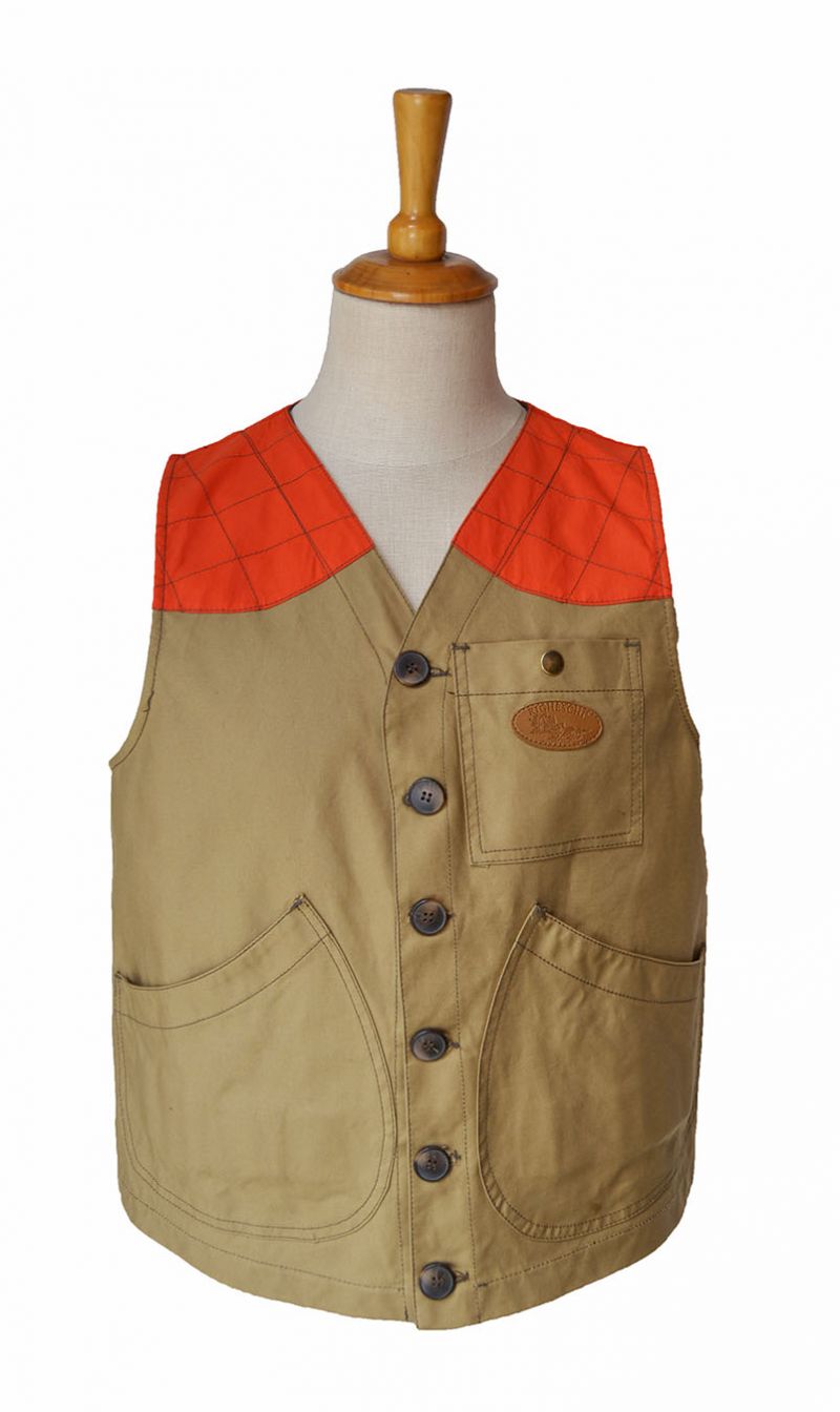Gilet leggero alta visibilità, confezionato in cotone canvas antispina e antistrappo