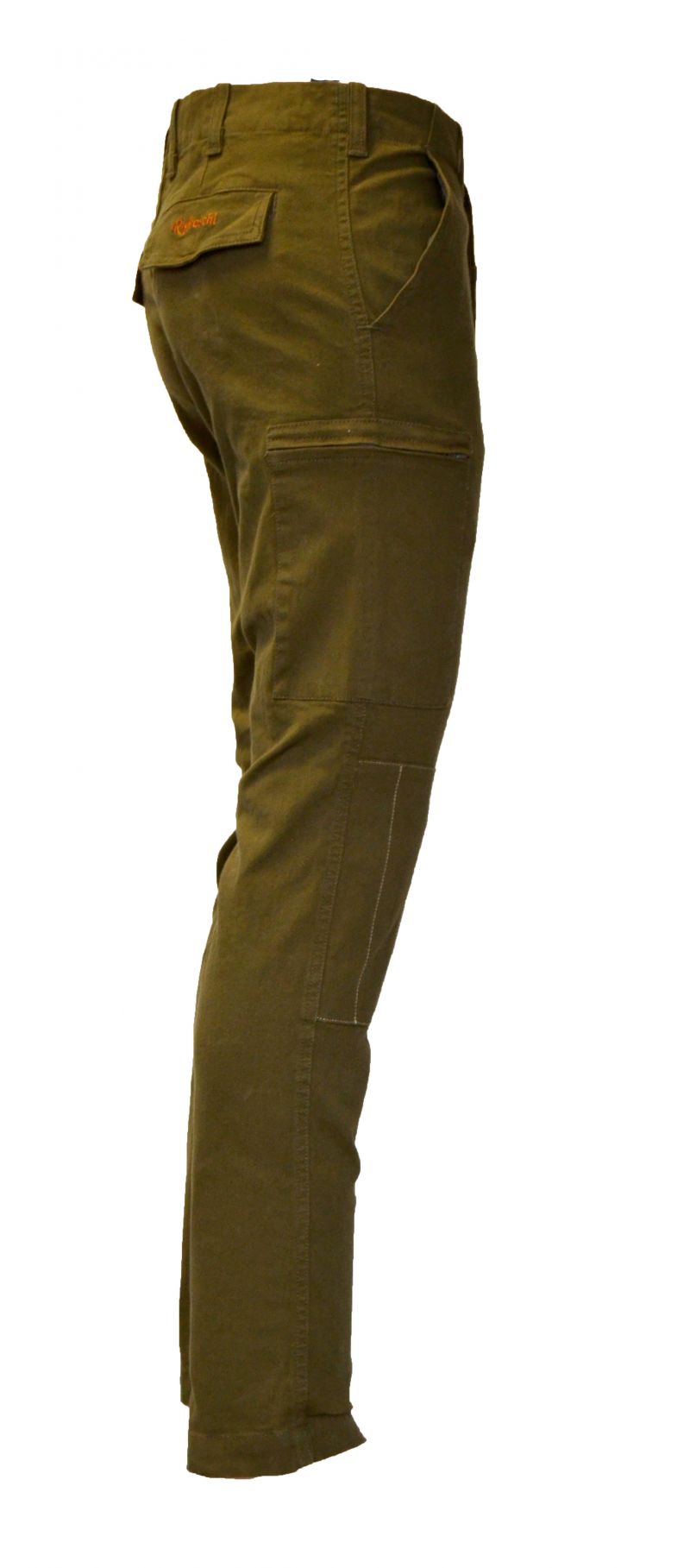 Pantalone driver cotone canvas elasticizzato con rinforzi antispina